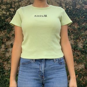 Cute Reina crop top in perfect condition!!